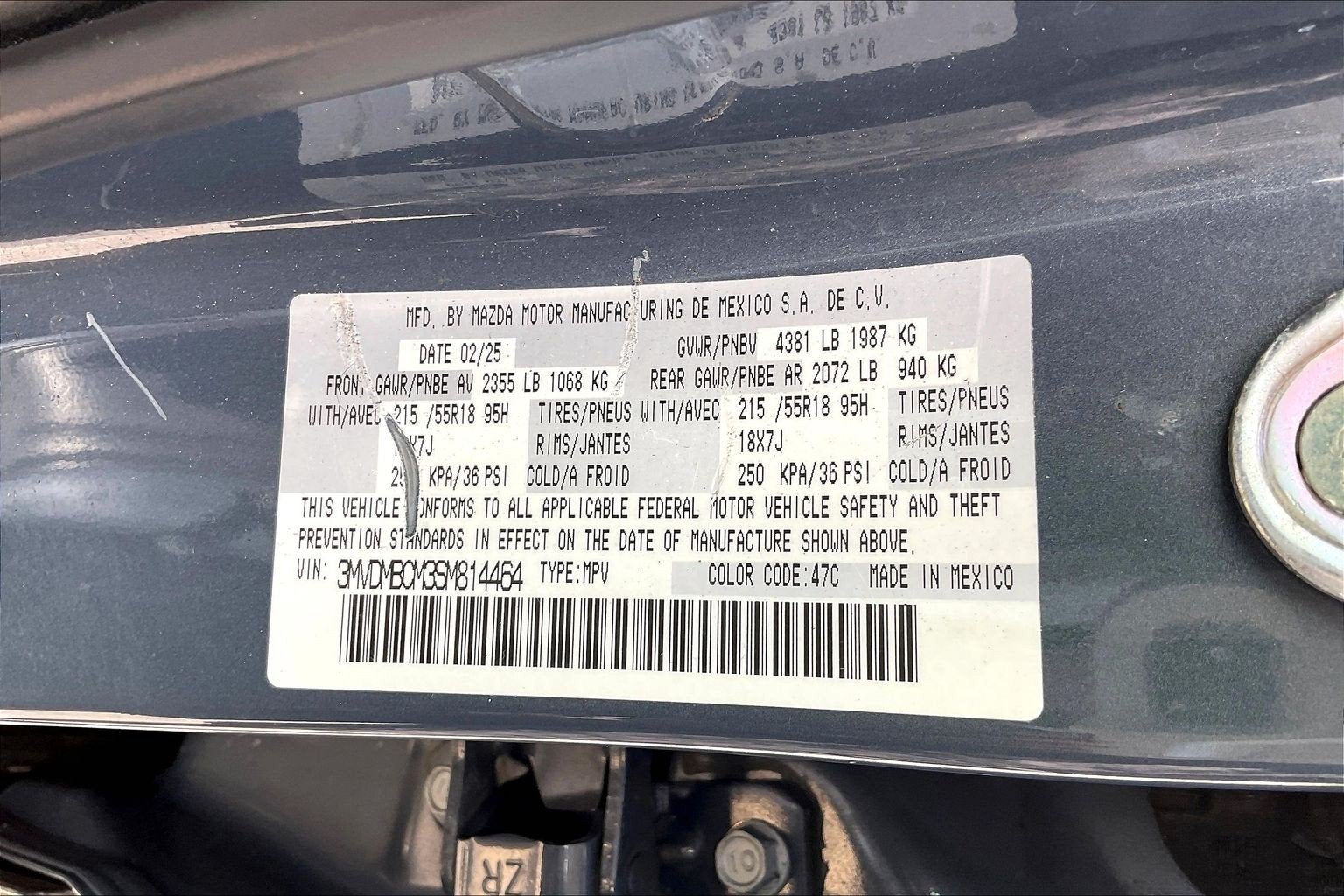 2025 Mazda Mazda CX-30 2.5 S Carbon Edition