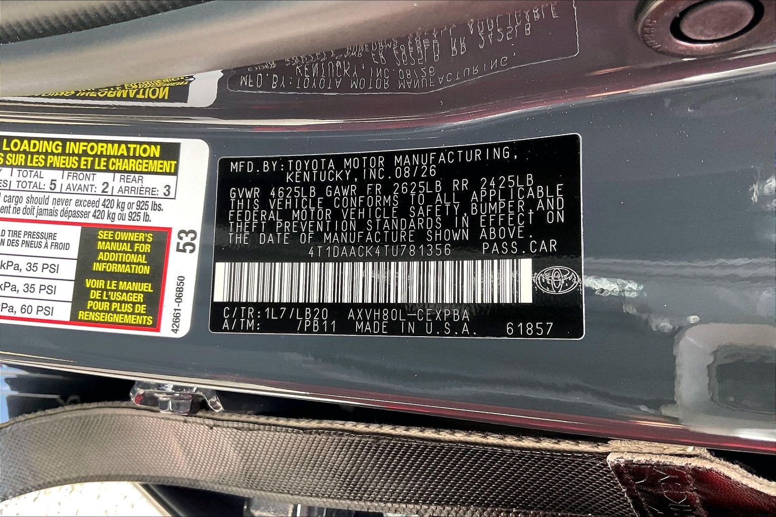 2026 Toyota Camry XSE
