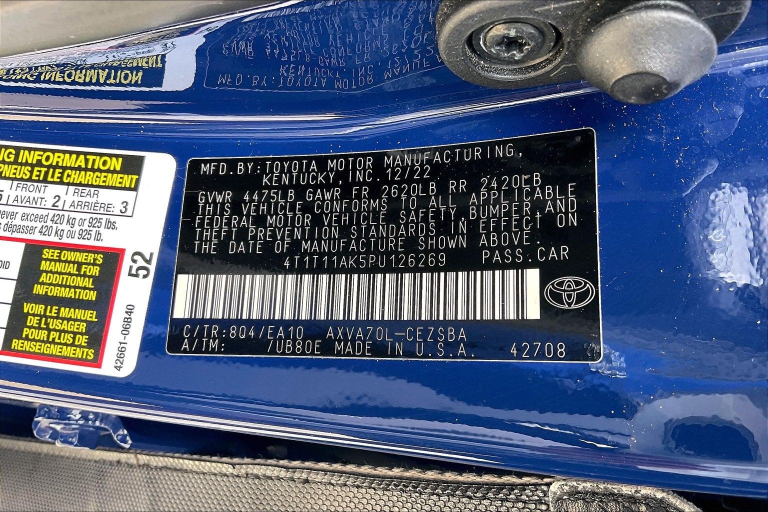 2023 Toyota Camry SE