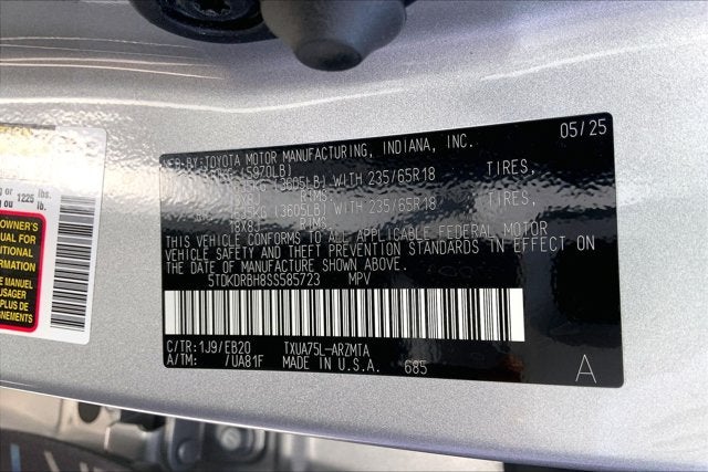 2025 Toyota Highlander XLE