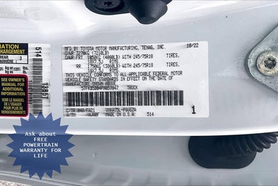 2023 Toyota TUNDRA 4X4 SR