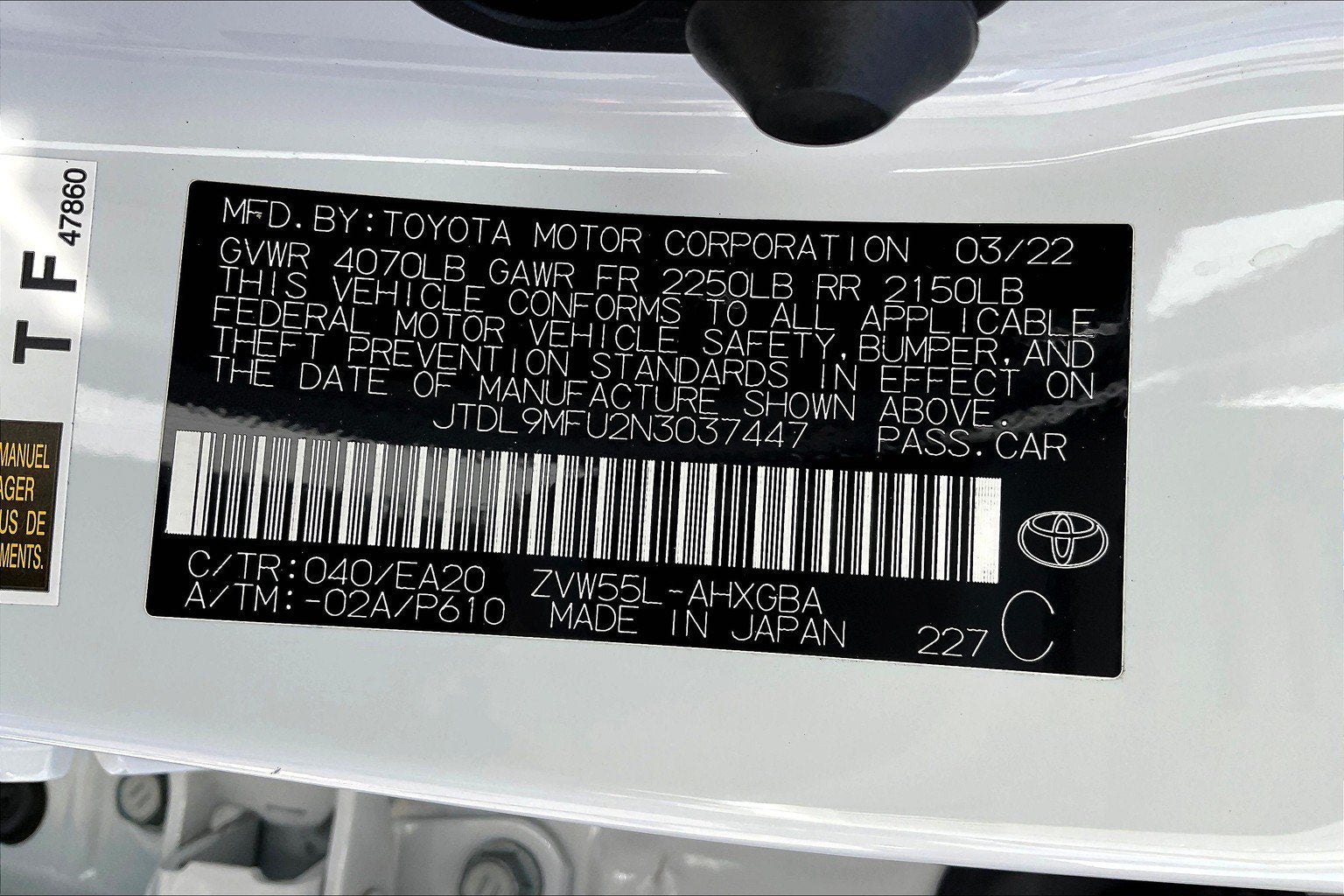 2022 Toyota Prius Nightshade