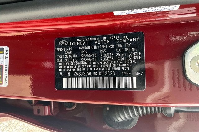 2019 Hyundai Tucson SEL