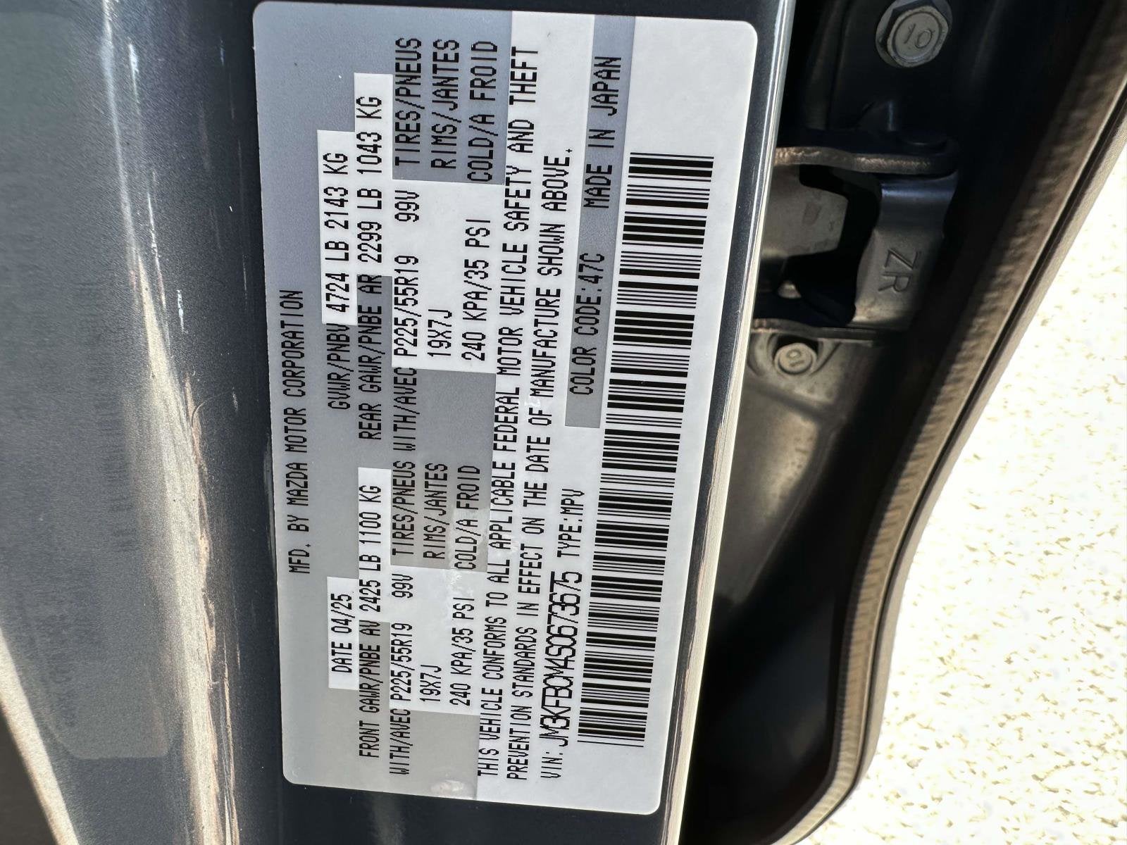 2025 Mazda Mazda CX-5 2.5 S Carbon Edition