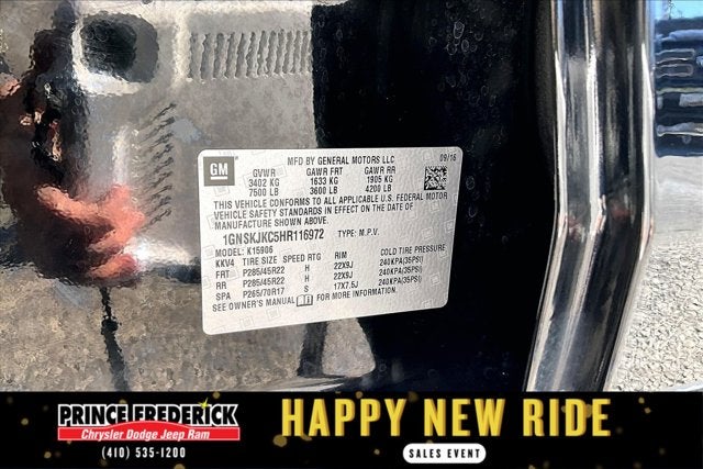 2017 Chevrolet Suburban Premier