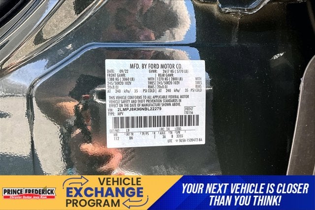 2022 Lincoln Nautilus Reserve