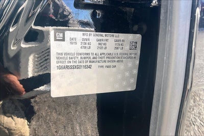 2016 Cadillac CTS Sedan Luxury Collection RWD