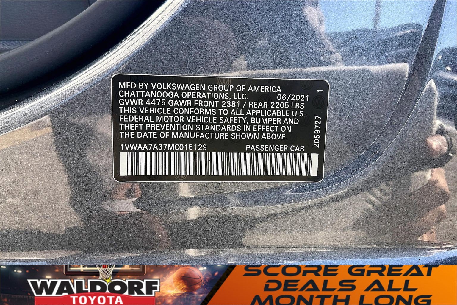 2021 Volkswagen Passat 2.0T S