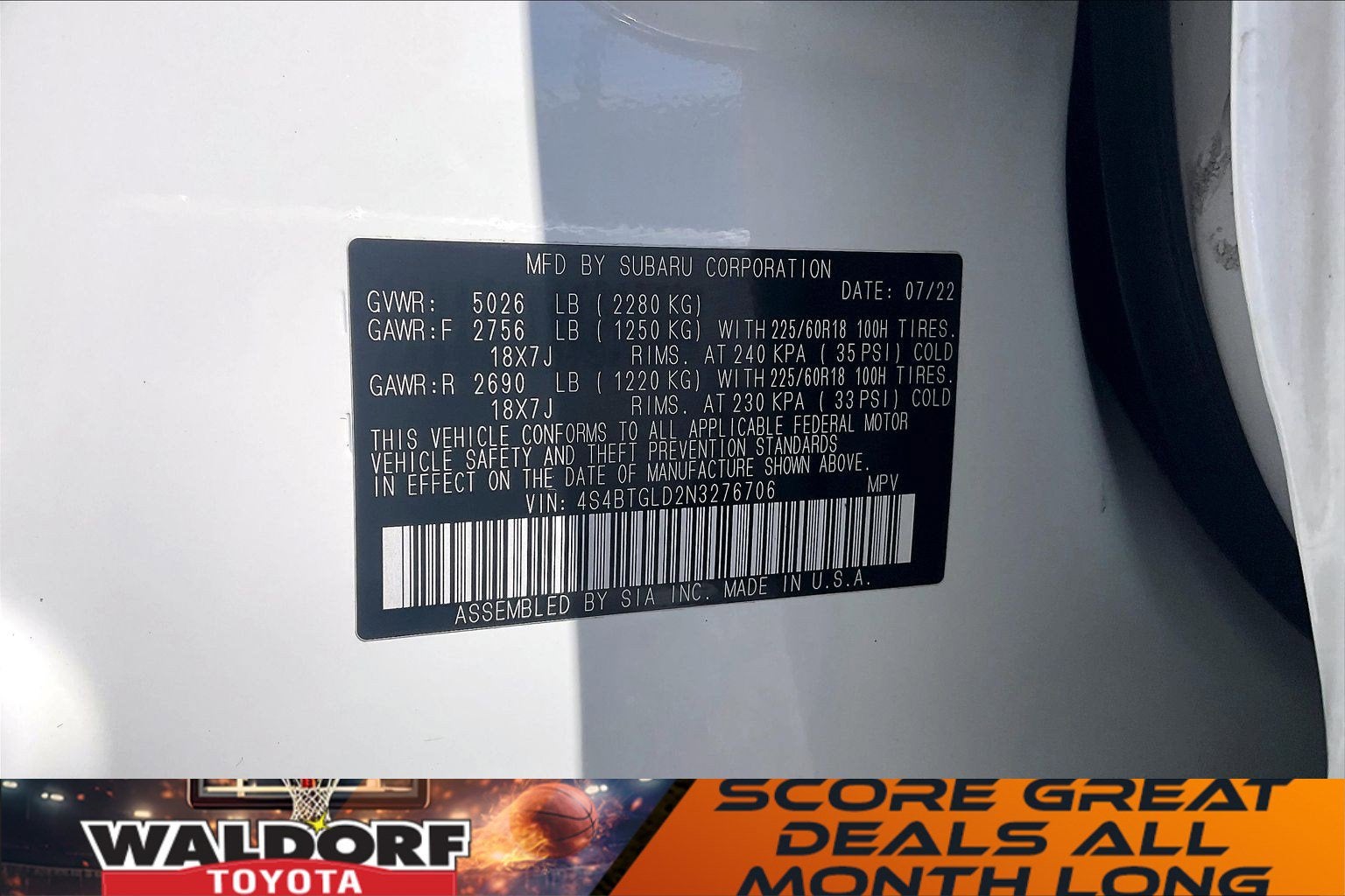 2022 Subaru Outback Onyx Edition XT