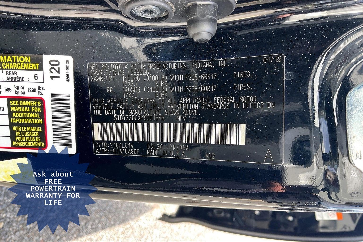 2019 Toyota Sienna XLE