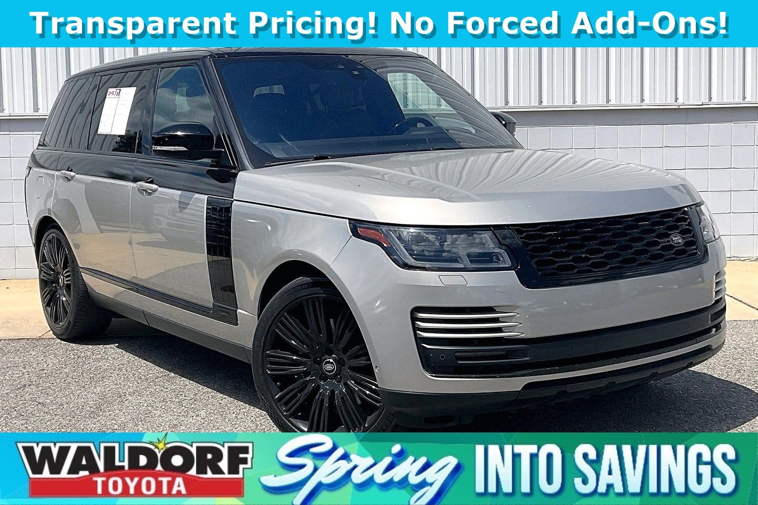 2019 Land Rover Range Rover 5.0L V8 Supercharged
