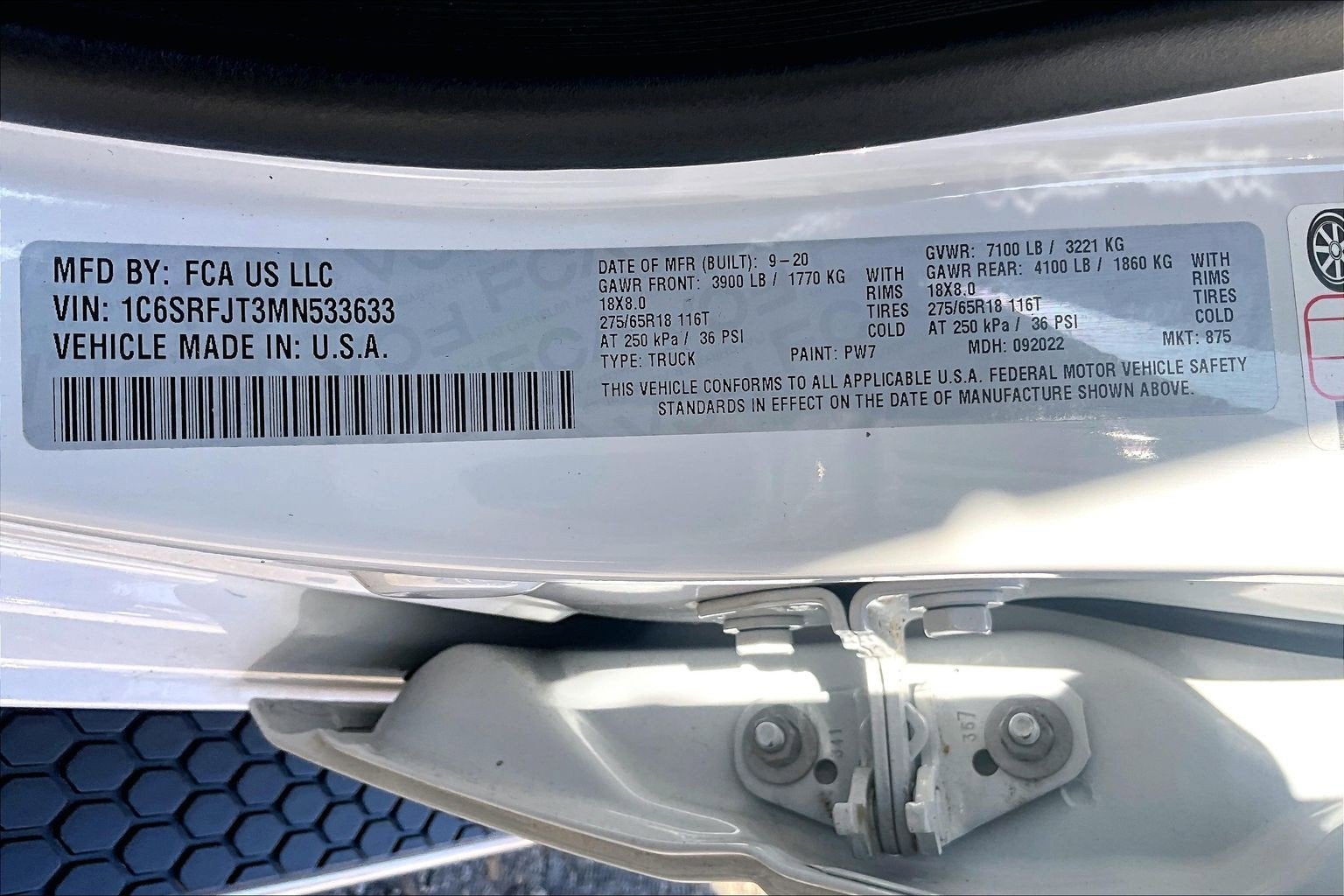 2021 RAM 1500 Laramie