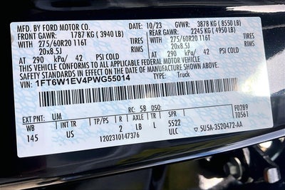 2023 Ford F-150 Lightning XLT LONG RANGE HIGH PACKAGE