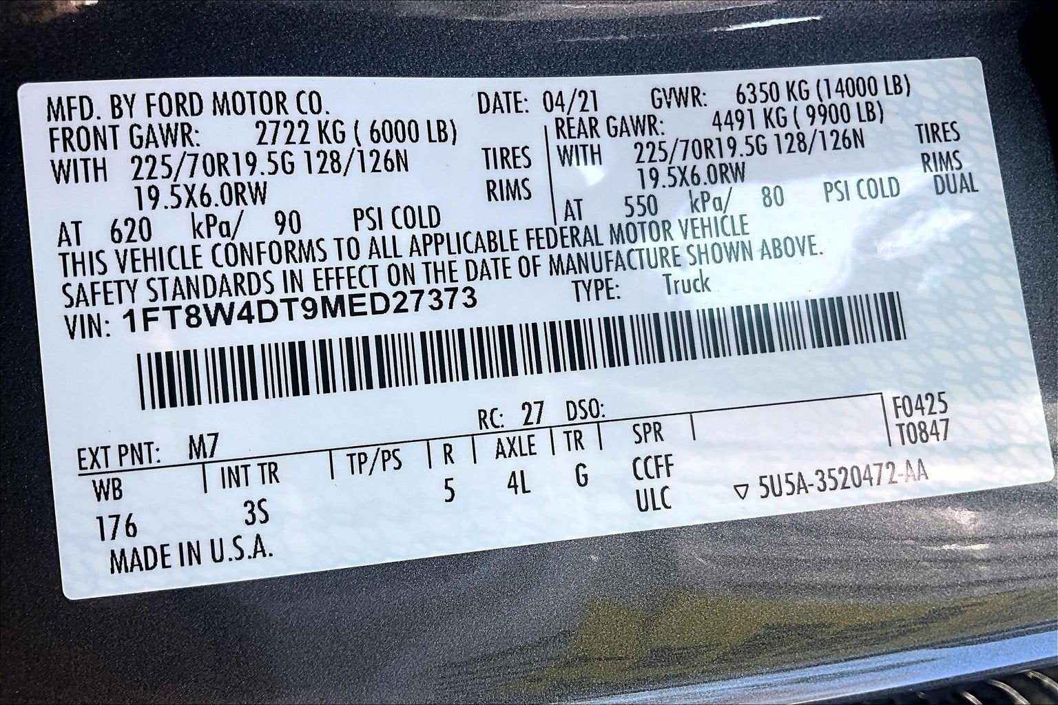 2021 Ford Super Duty F-450 DRW XLT