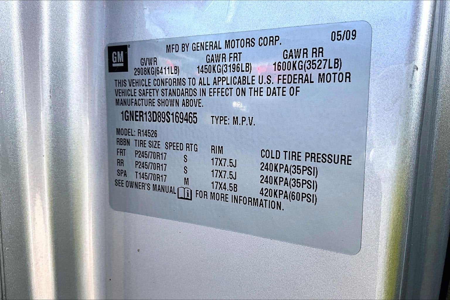 2009 Chevrolet Traverse LS