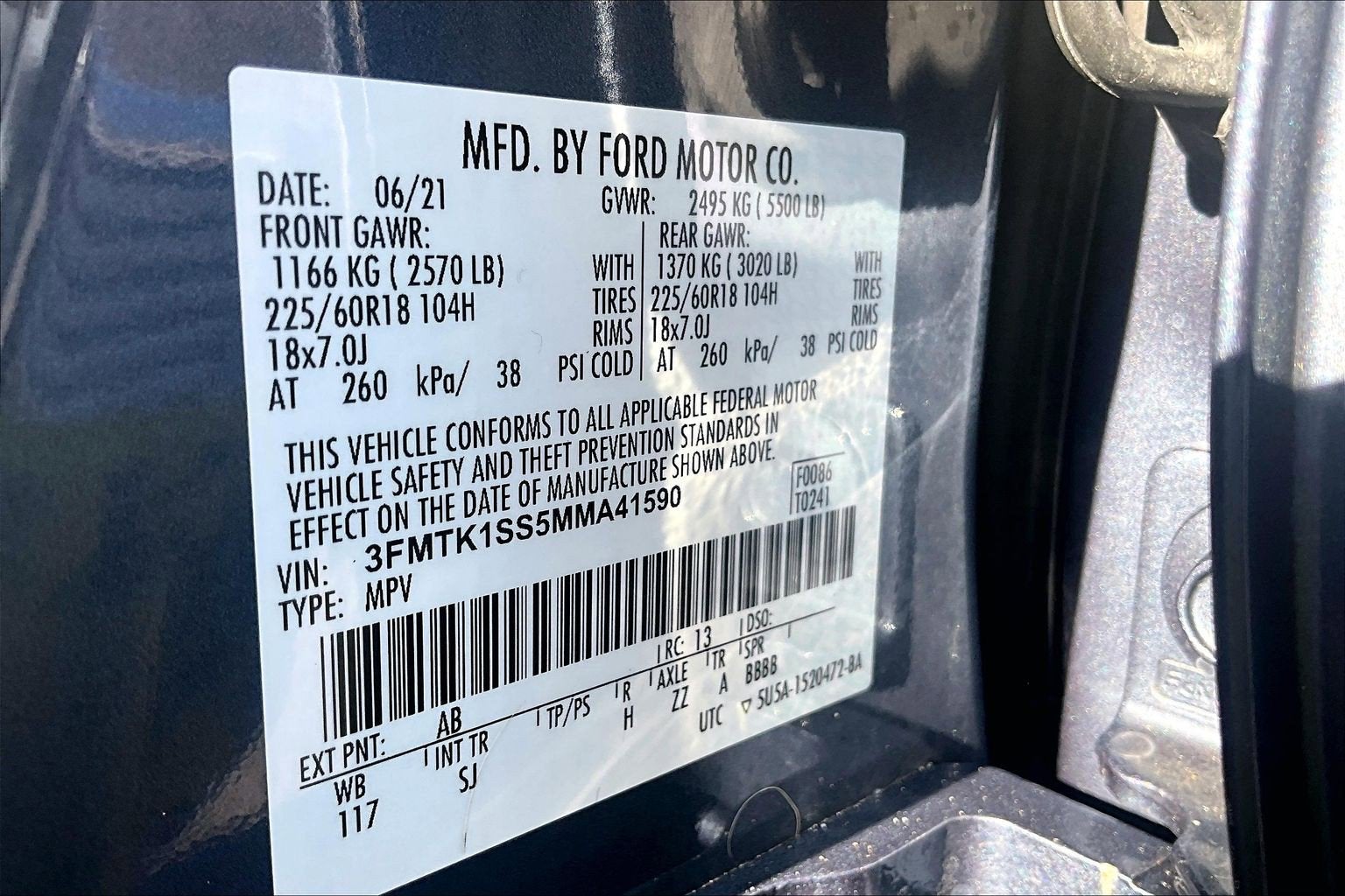 2021 Ford Mustang Mach-E Select AWD COMFORT TECH