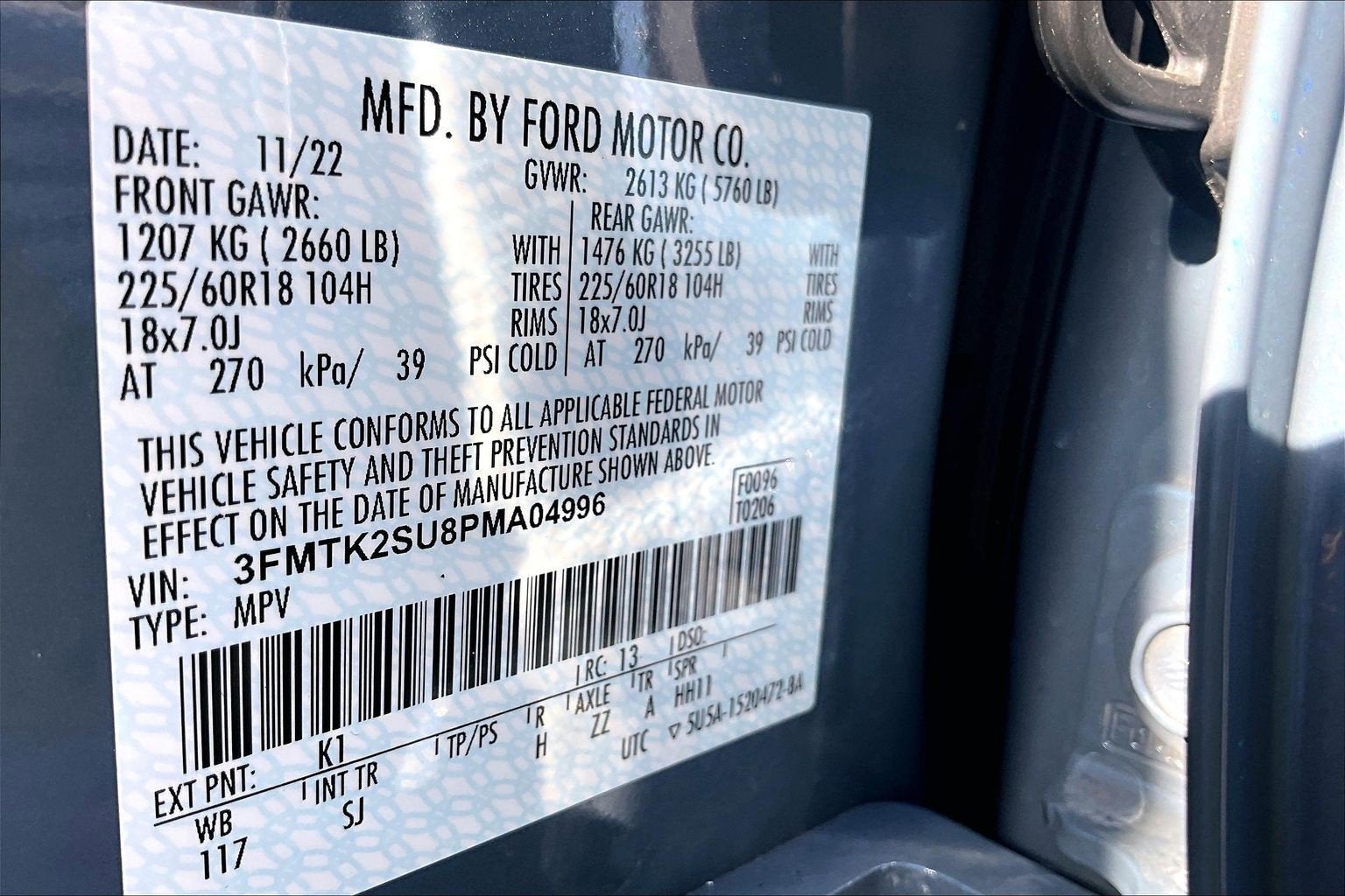 2023 Ford Mustang Mach-E California Route 1