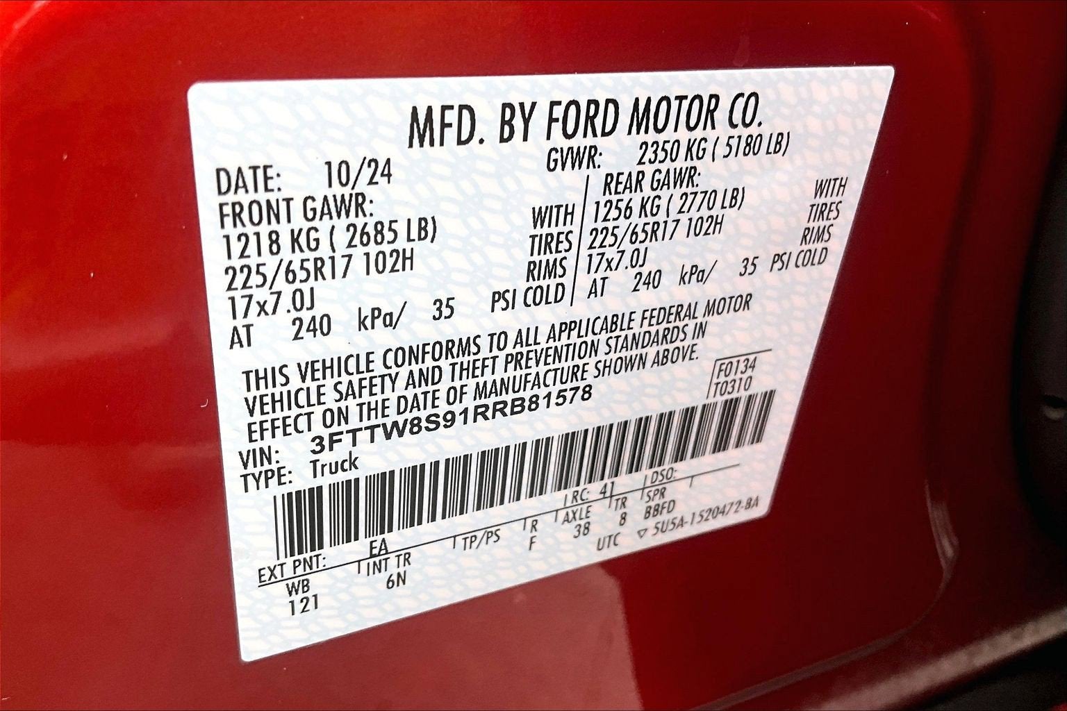 2024 Ford Maverick LARIAT