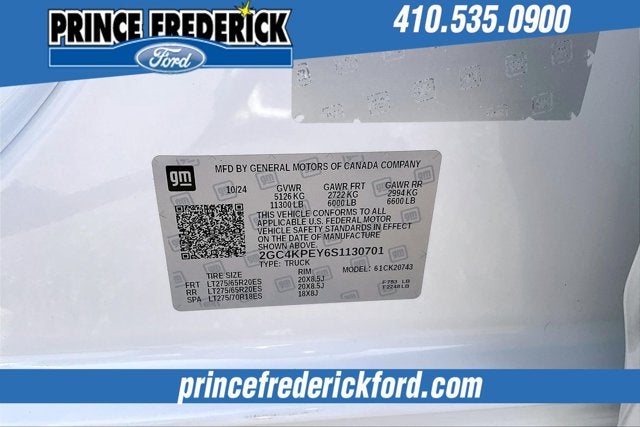 2025 Chevrolet Silverado 2500HD LTZ