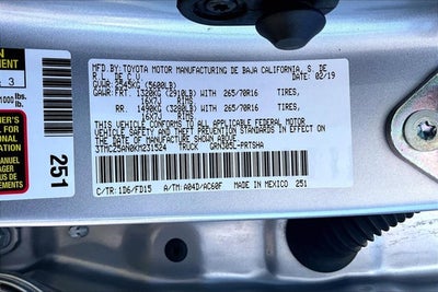 2019 Toyota Tacoma 4WD TRD Off Road