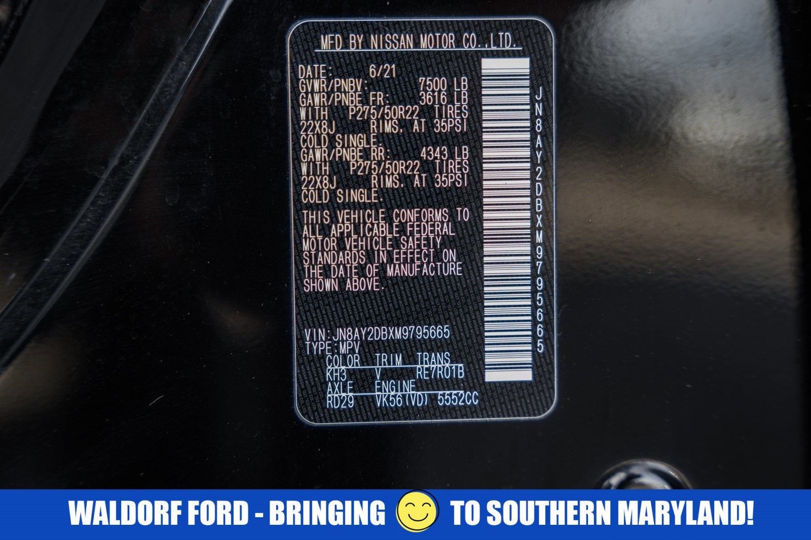 2021 Nissan Armada Platinum