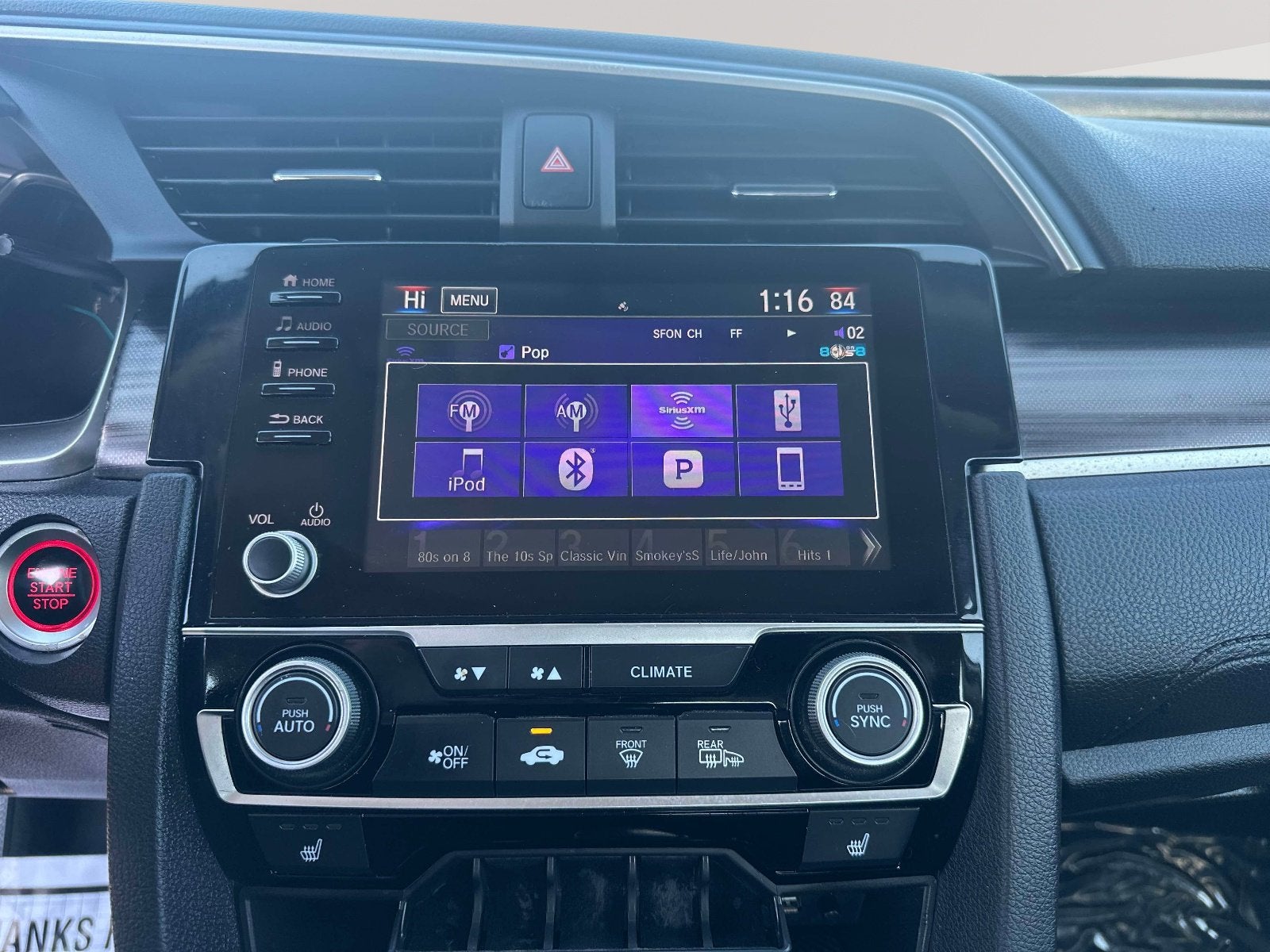 2020 Honda Civic Sedan EX