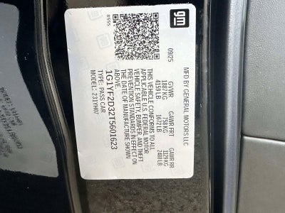 2026 Chevrolet Corvette Z06 3LZ