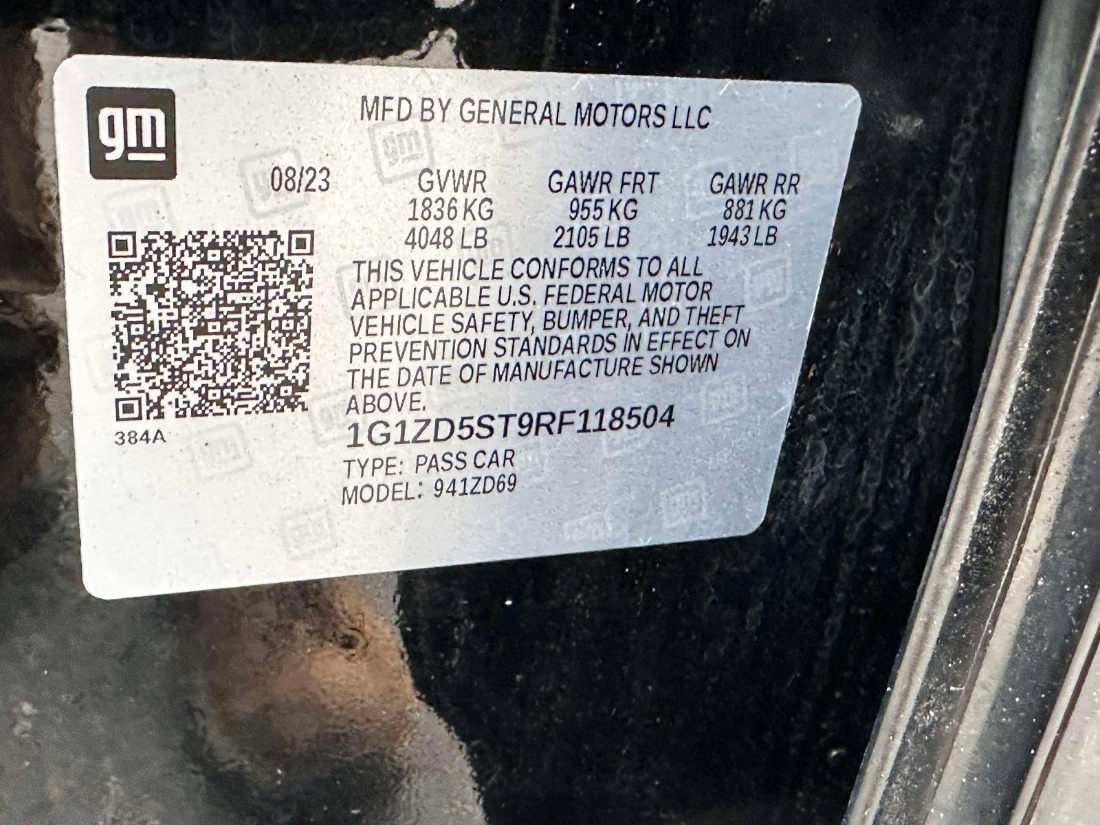 2024 Chevrolet Malibu 1LT