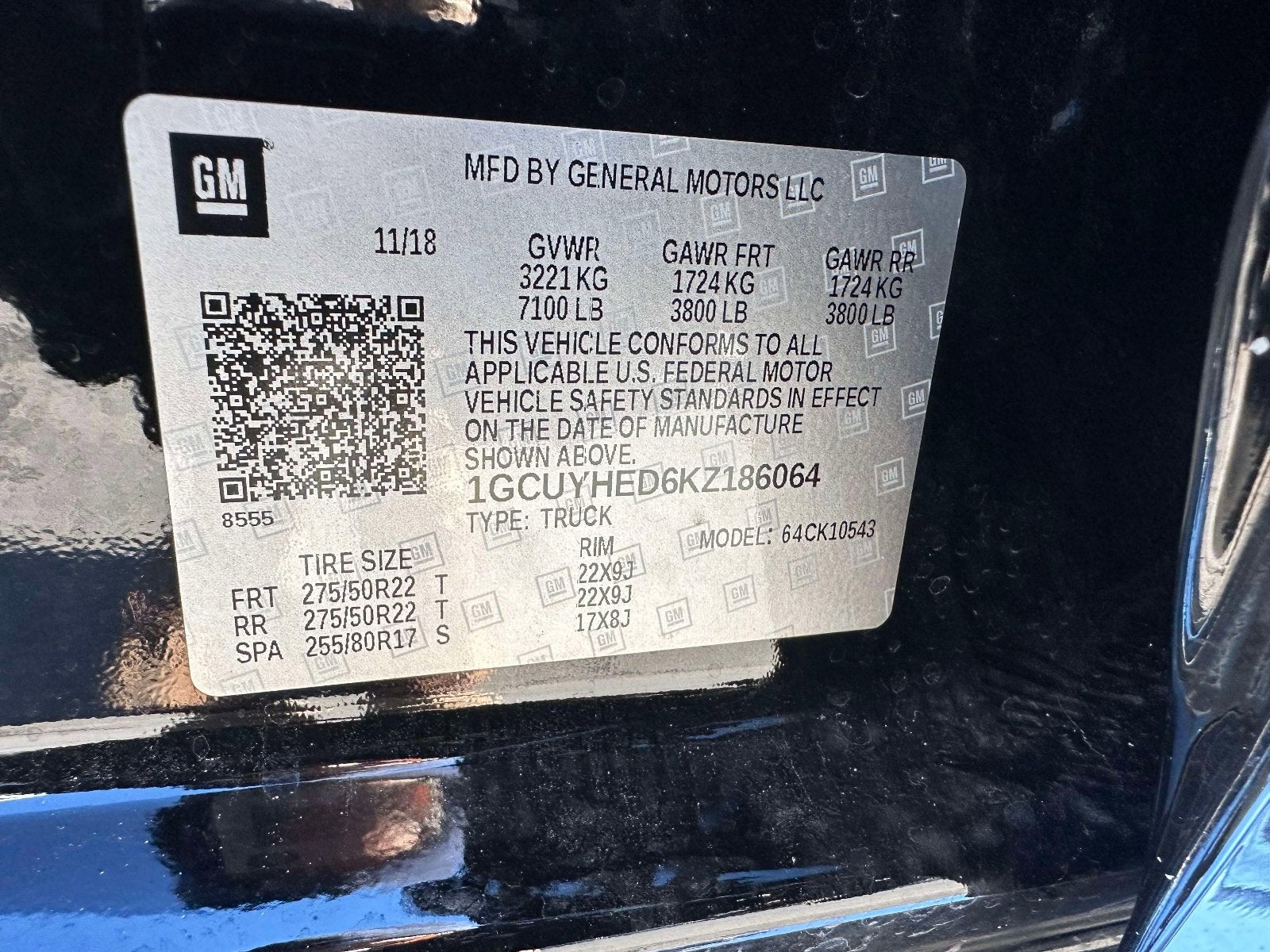 2019 Chevrolet Silverado 1500 High Country