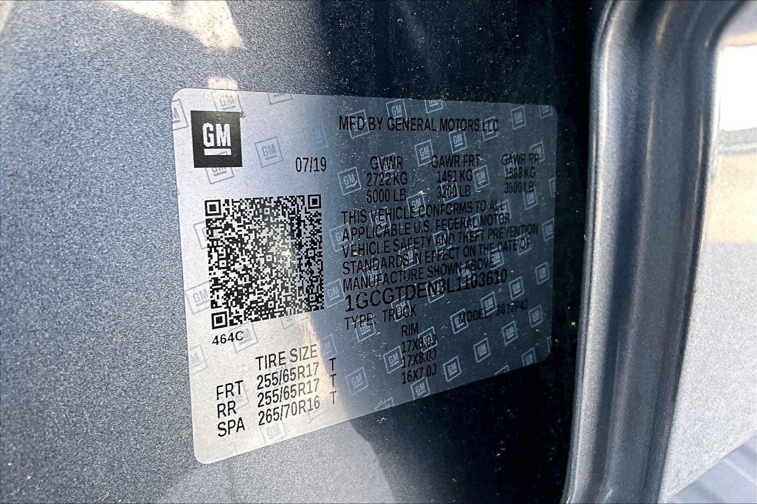 2020 Chevrolet Colorado Z71