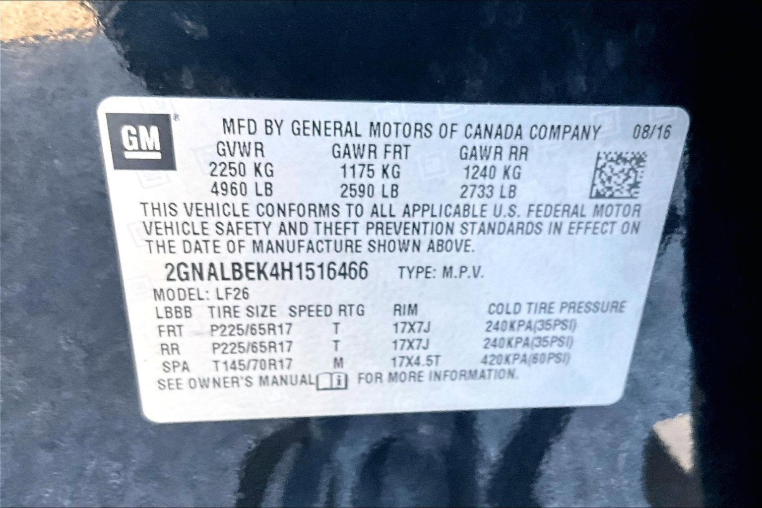 2017 Chevrolet Equinox LS