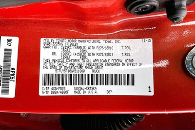 2025 Toyota Tundra 1794 Edition