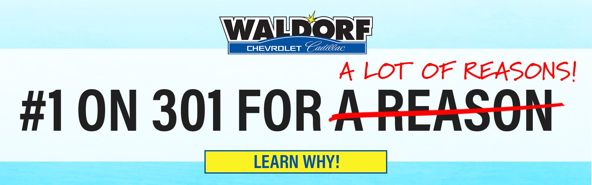 #1 on 301 for A Reason