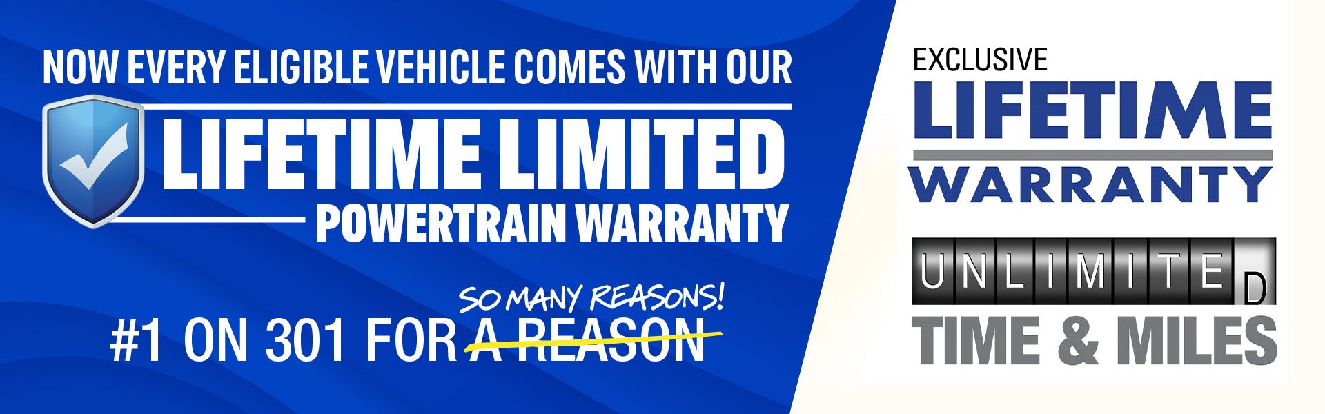 Lifetime Warranty