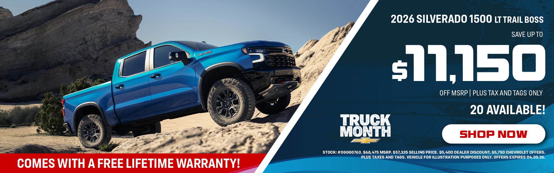 2026 Chevrolet Silverado 1500 LT Trail Boss