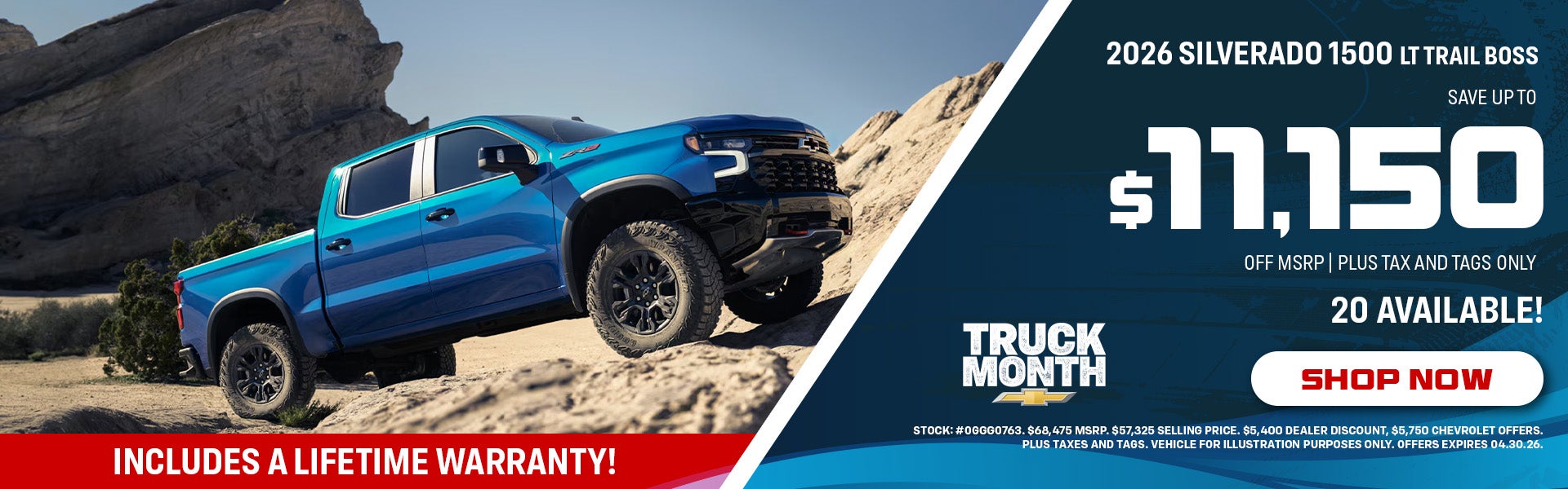 2026 Chevrolet Silverado 1500 LT Trail Boss