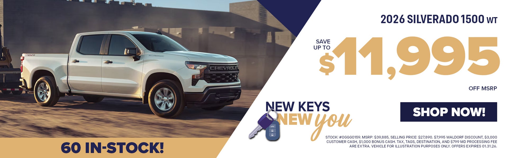 2026 Chevrolet Silverado 1500 WT