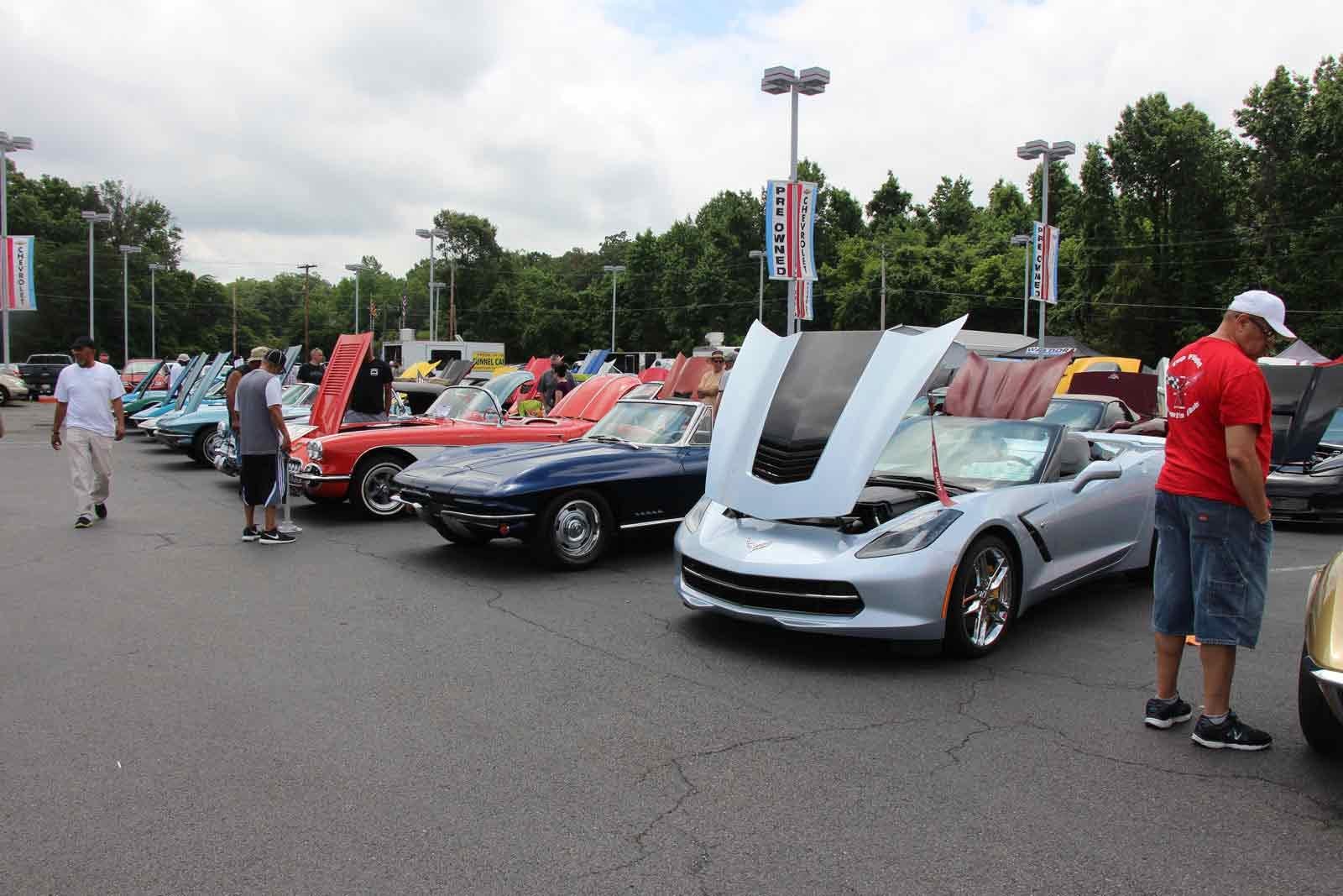 Corvette Car Show at Waldorf Chevy Cadillac in Waldorf, MD